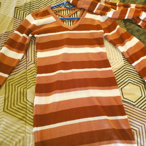 Derek Heart Sweater dress Size L - Picture 1 of 3